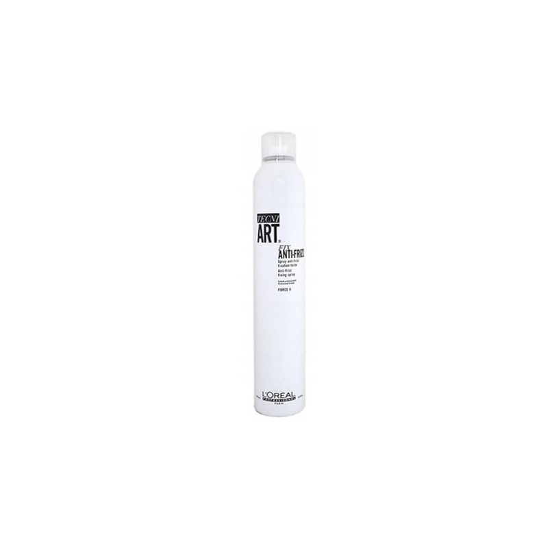 Loreal Fix Anti-Frizz, Lakier wygładzający, zawiera filtry UV, chroni przed wilgocią 400ml Loreal Fix Anti-Frizz, Lakier wygładzający, zawiera filtry UV, chroni przed wilgocią 400ml