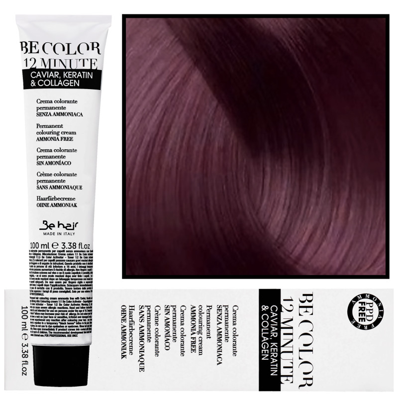 Be Hair Be Color 12 minute - farba do włosów bez amoniaku, 100ml