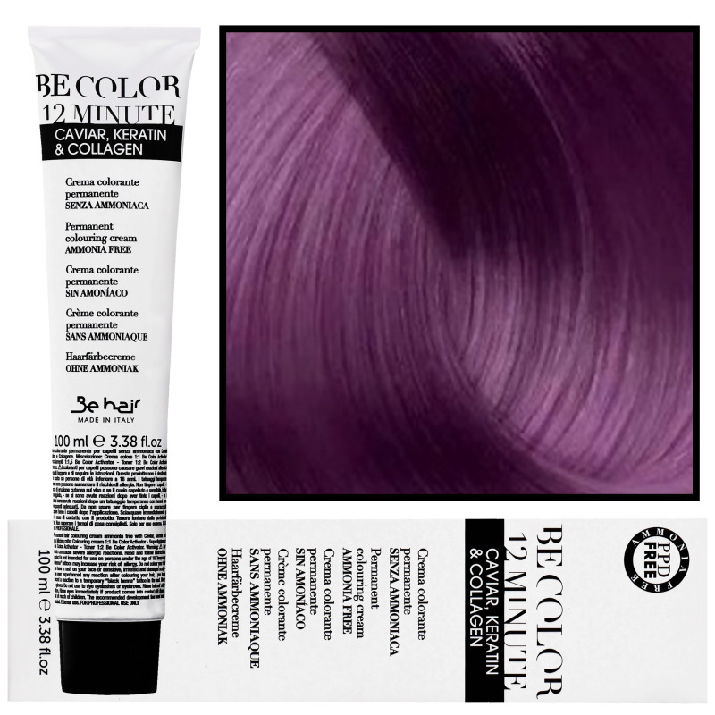 Be Hair Be Color 12 minute - farba do włosów bez amoniaku, 100ml