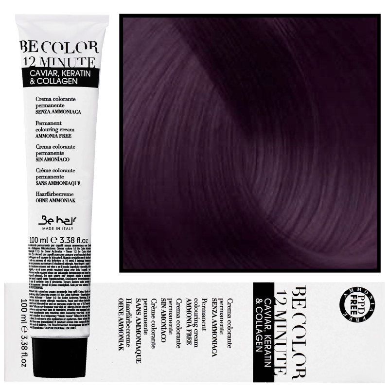 Be Hair Be Color 12 minute - farba do włosów bez amoniaku, 100ml