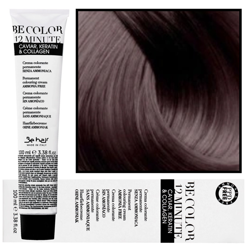 Be Hair Be Color 12 minute - farba do włosów bez amoniaku, 100ml
