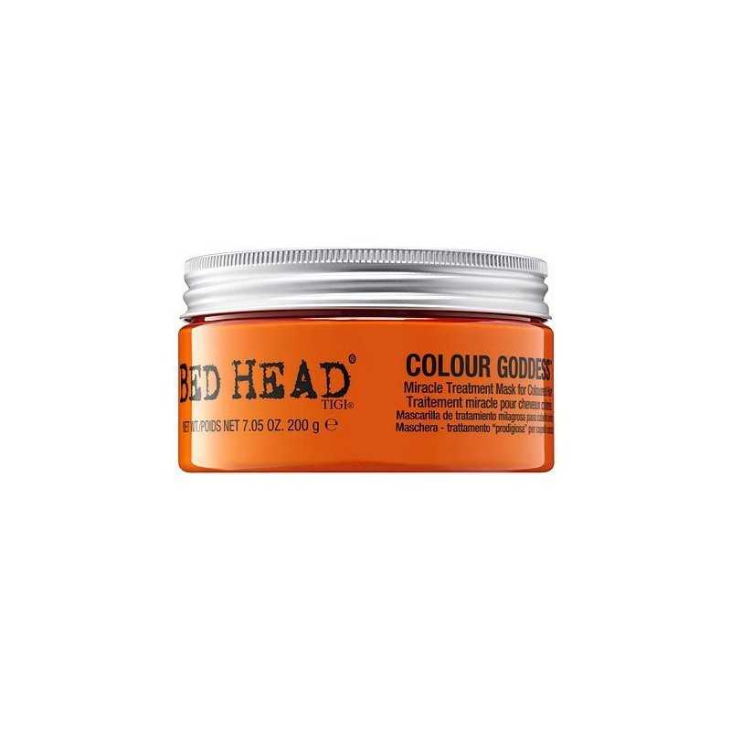 Tigi Bed Head Colour Goddess maska nabłyszczająca dla brunetek i rudych 200g Tigi Bed Head Colour Goddess maska nabłyszczająca dla brunetek i rudych 200g