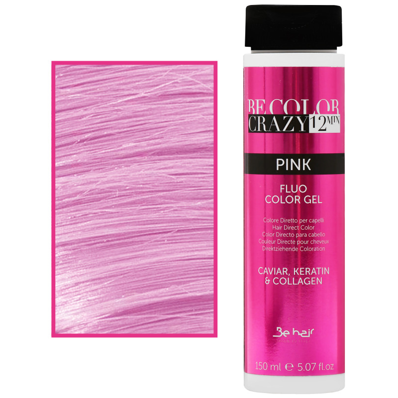 Be Hair Be Color Crazy – toner do włosów w żelu z keratyną, bez amoniaku, 150ml