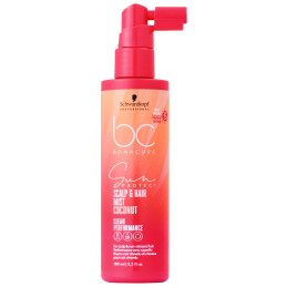 Schwarzkopf BC Sun Protect - lekki spray ochronny do włosów i skóry głowy z filtrem UV SPF 20, 100ml