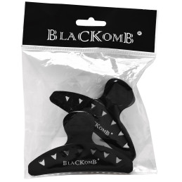 Poniks Blackomb Butterfly Clips CK1059 - klamry fryzjerskie do włosów duże 10cm 2szt, czarne
