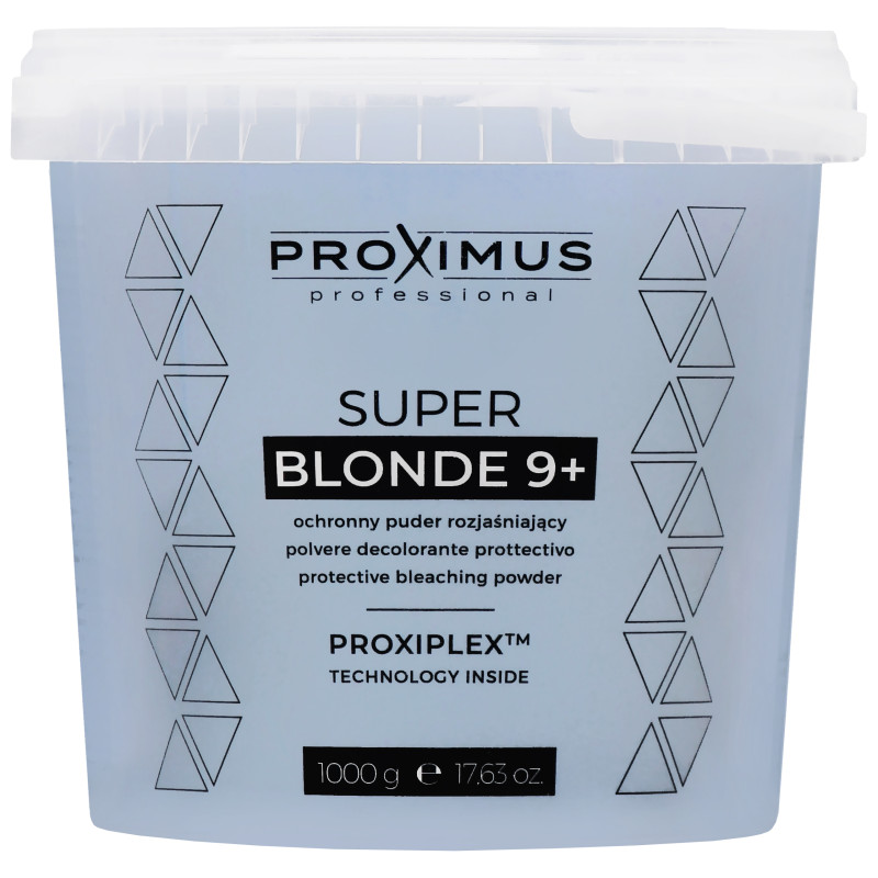 Proximus Professional Super Blonde 9+ - bezpyłowy ochronny puder rozjaśniający włosy, 1000g