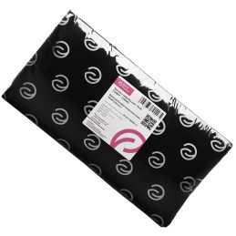 Eko-Higiena Jednorazowy ręcznik fryzjerski z włókniny perforowanej Black 70x40cm, 100szt