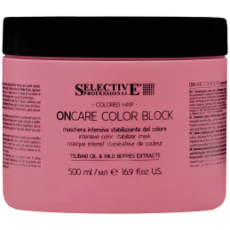 Selective OnCare Color Block - maska wzmacniająca kolor włosów farbowanych i rozjaśnianych, 500ml