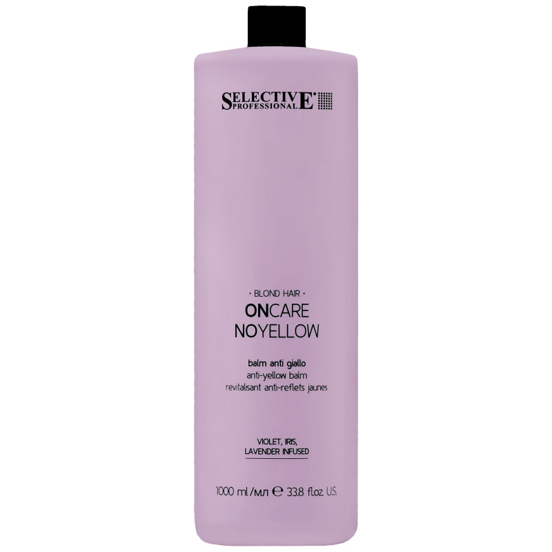 Selective OnCare NoYellow Conditioner - odżywka do blondów neutralizująca żółte tony, 1000ml