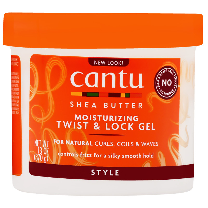 Cantu Shea Butter Moisturizing Twist&Lock Gel - żel wydobywający naturalny skręt włosów, 370g