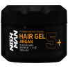 Nishman Hair Styling Argan 5+ Ultra Hold – mocny żel do włosów z efektem gumy, 300ml