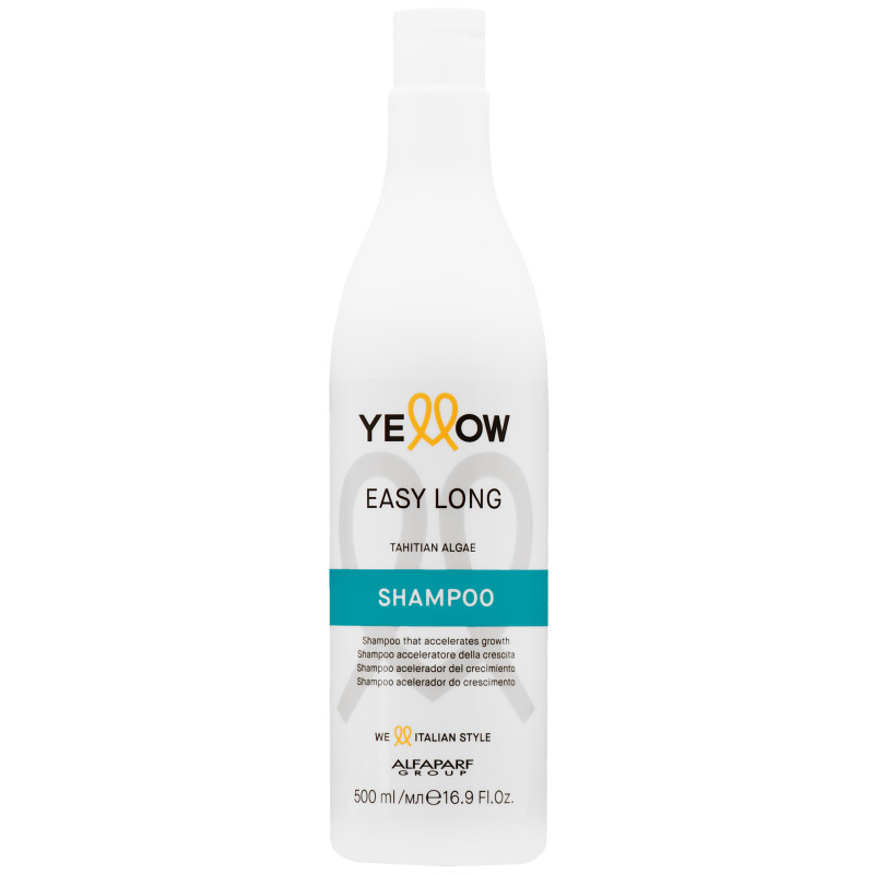 Alfaparf Yellow Easy Long Shampoo – szampon stymulujący wzrost włosów, 500 ml