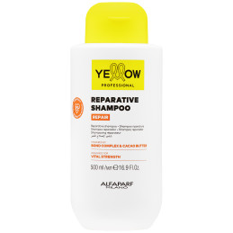 Alfaparf Yellow Repair Shampoo – regenerujący szampon do włosów zniszczonych, 500 ml
