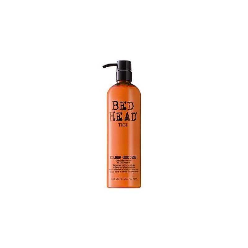 Tigi Bed Head Colour Goddess szampon do włosów farbowanych dla brunetek i rudych 750ml