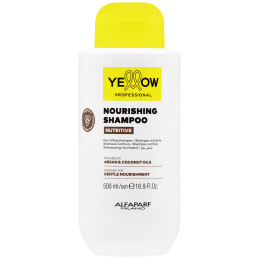 Alfaparf Yellow Nutritive Shampoo – odżywczy szampon do włosów suchych i matowych, 500 ml
