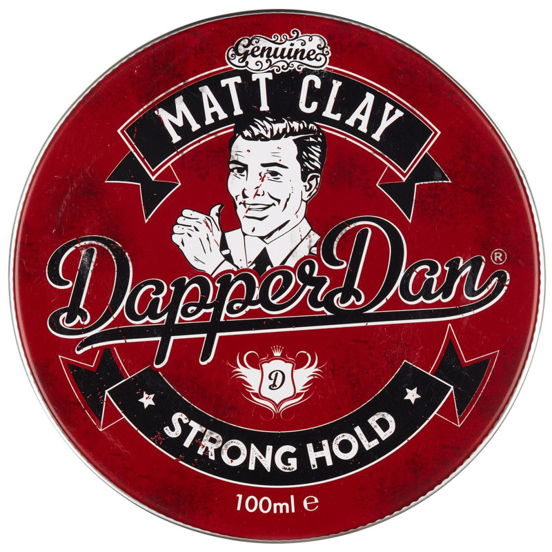 Dapper Dan Matt Clay - glinka o silnym chwycie i naturalnie matowym wykończeniu, 100ml