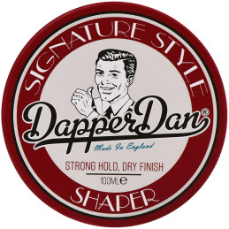 Dapper Dan Signature Style Shaper – pasta włóknista do stylizacji włosów z naturalnym efektem suchego wykończenia, 100ml