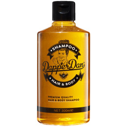 Dapper Dan Hair & Body Shampoo - profesjonalny szampon do włosów i ciała z witaminą B5, 300ml
