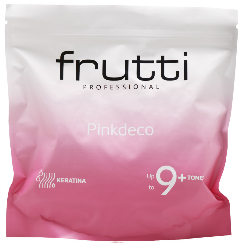 Frutti Rozjaśniacz Platiner - rozjaśnienie do 9 tonów, formuła z keratyną, 500g