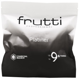 Frutti Rozjaśniacz Platiner - rozjaśnienie nawet o 9 tonów z węglem bambusowym, 500g