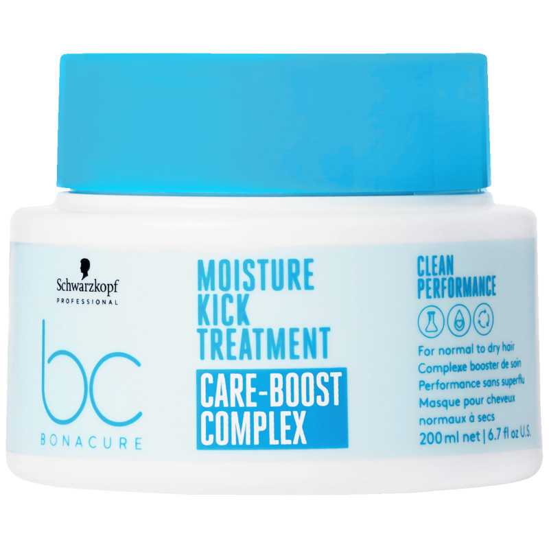 Schwarzkopf BC Moisture Kick Mask - maska nawilżająca do włosów przesuszonych, 500ml