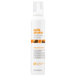 Milk Shake Moisture & More Whipped Cream - lekka pianka nawilżająco-ochronna do włosów suchych, 200ml