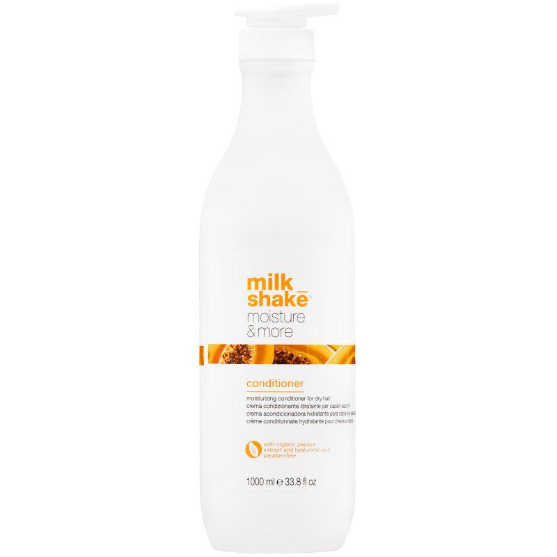 Milk Shake Moisture & More Conditioner – kremowa odżywka głęboko nawilżająca włosy suche i matowe, 1000 ml
