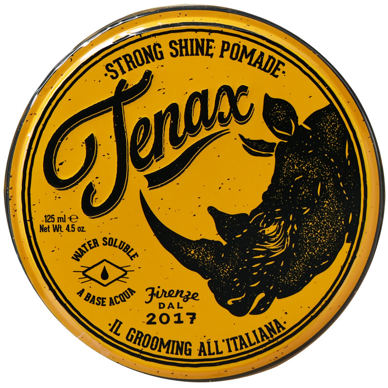 Tenax Strong Hold Pomade - mocna pomada do stylizacji włosów dla mężczyzn, 125g