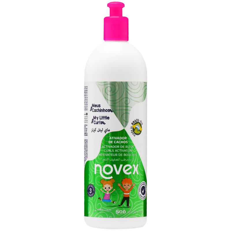 Novex My Little Curls Activator - aktywator do loków i fal z olejkiem rycynowym, 500ml