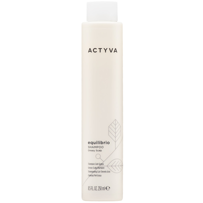 Kemon Actyva Equilibrio Shampoo - szampon do przetłuszczającej się kóry głowy, regulujący wydzielanie sebum, 250ml