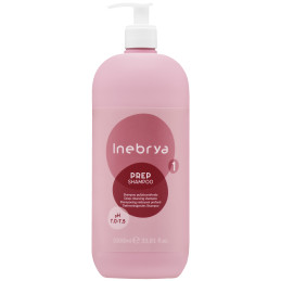 Inebrya Prep Deep Cleans - szampon regenerujący do włosów, 1000ml