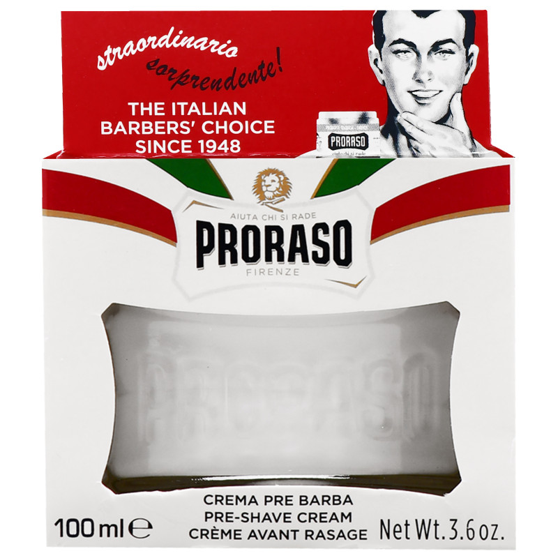 Proraso Sensitive Pre/post Shave Cream - krem przed i po goleniu skóry wrażliwej, 100ml