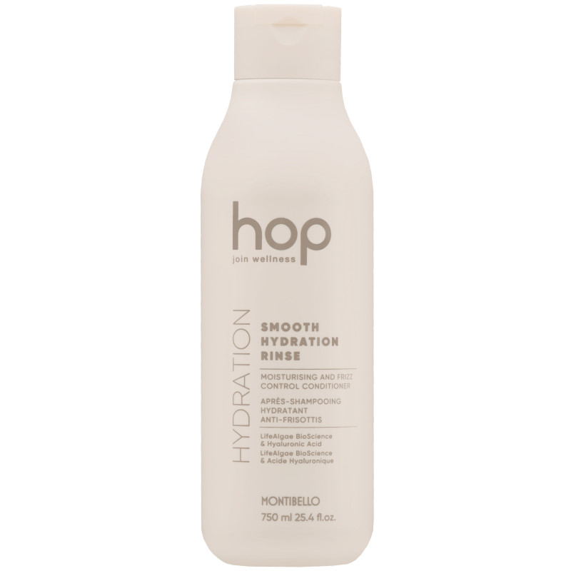 Montibello HOP Smooth Hydration Rinse - odżywka wygładzająco-nawilżająca włosy, 750ml