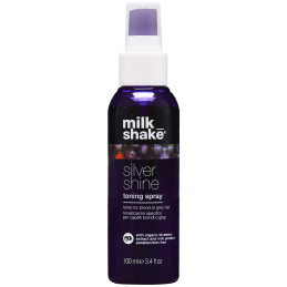 Milk Shake Silver Shine Toning Spray - spray do włosów neutralizujący żółte odcienie, 100ml