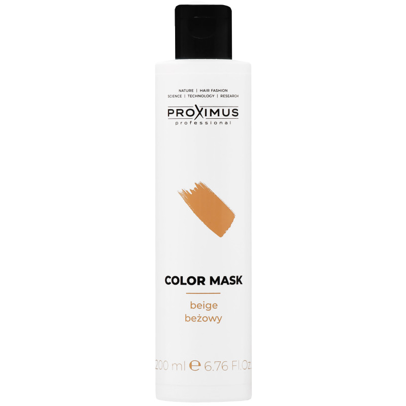 Proximus Maska Koloryzująca BEIGE – tonująca maska do włosów blond, 200ml