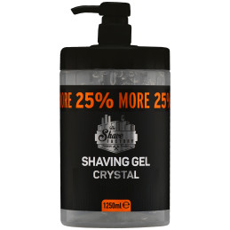 The Shave Factory Shaving Gel Crystal - żel do golenia, oczyszcza i łagodzi, 1250ml