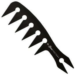 The Shave Factory Hair Comb 044 - grzebień barberski do modelowania fryzur, kolor czarny
