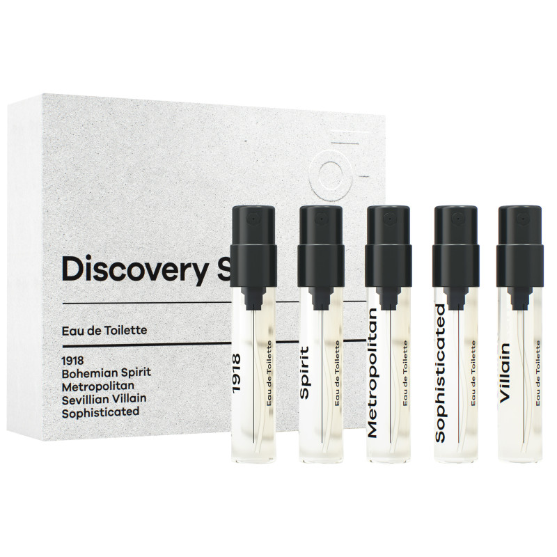 Beviro Discovery Set Eau de Toilette – woda toaletowa, elegancki zapach dla mężczyzn, 5x2ml