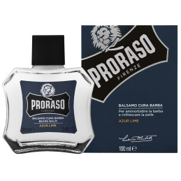 Proraso Azur Lime Beard Balm - lekki balsam do brody o cytrusowym zapachu, 100ml