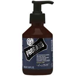 Proraso Azur Lime Beard Wash - cytrusowy płyn do mycia brody, 200ml