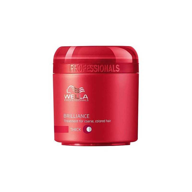 WELLA BRILLIANCE, Maska pielęgnująca grube włosy 150ml WELLA BRILLIANCE, Maska pielęgnująca grube włosy 150ml