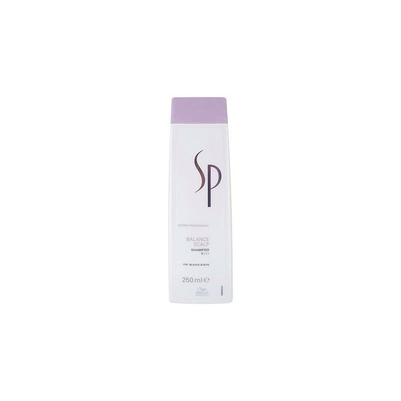 WELLA SP BALANCE SCALP, Szampon delikatnie oczyszczający 250ml WELLA SP BALANCE SCALP, Szampon delikatnie oczyszczający 250ml
