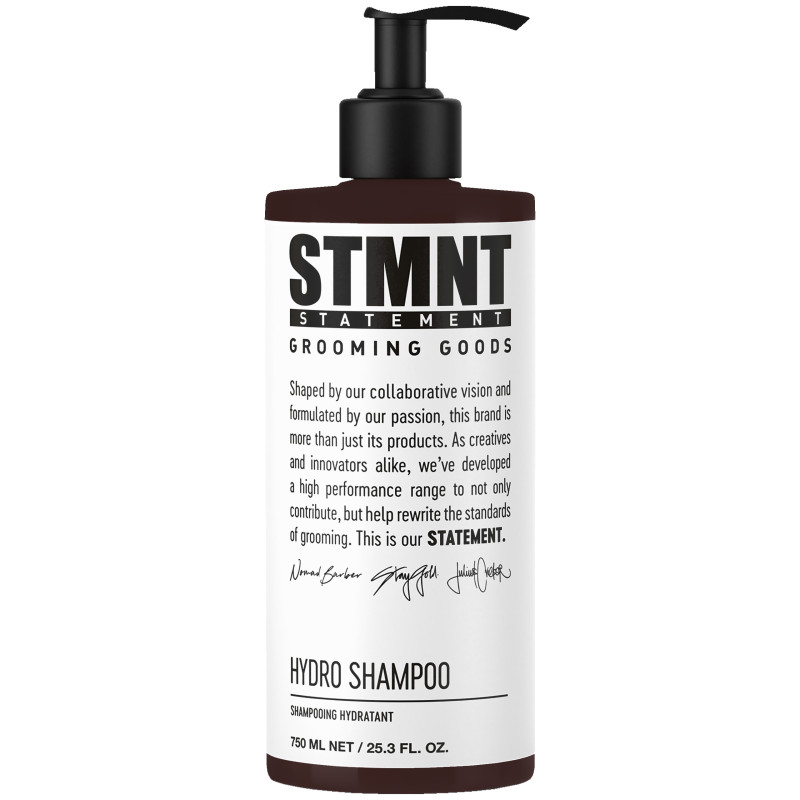 STMNT Statement Grooming Goods Szampon Nawilżający - szampon dla mężczyzn, nawilża i oczyszcza, 750ml