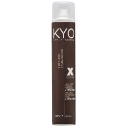 KYO Style System Extra Strong Hairspray – bardzo mocny lakier do stylizacji włosów, 500ml