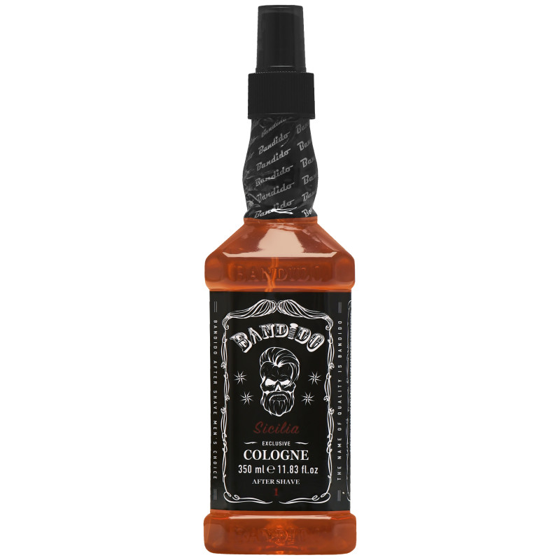 Bandido Aftershave Cologne Sicilia – odświeżająca woda po goleniu, 350ml