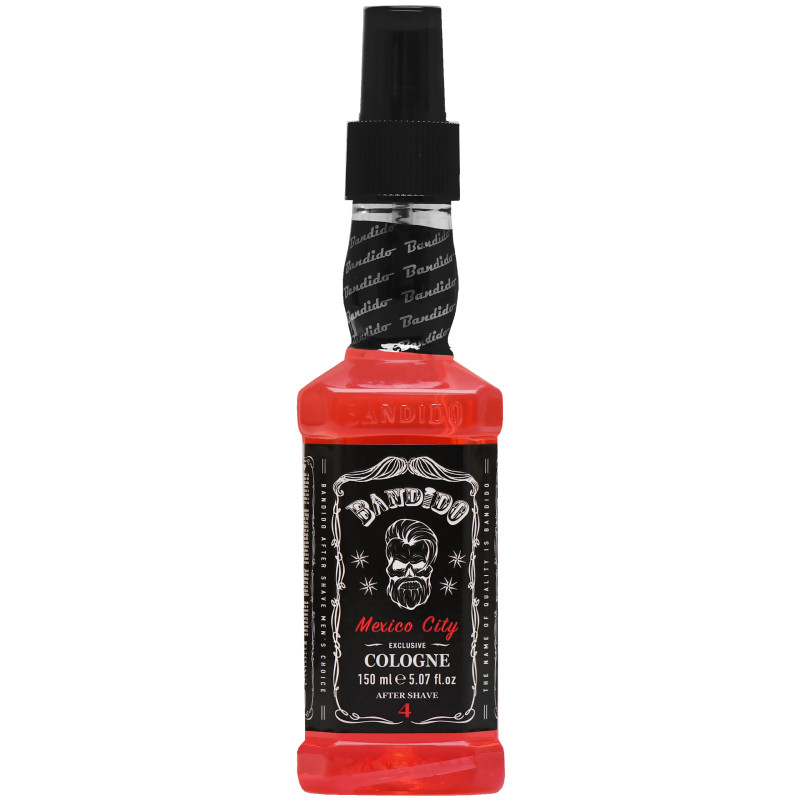 Bandido Aftershave Cologne Mexico – odświeżająca woda po goleniu dla mężczyzn, 150ml