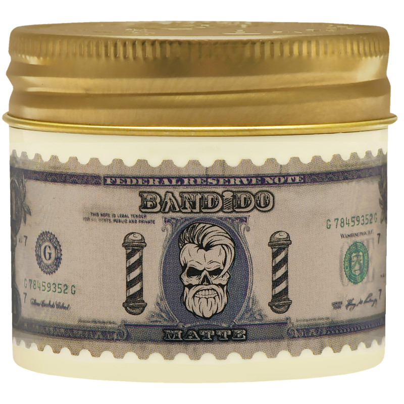 Bandido Pomade Matte Wax – matowa pomada do stylizacji włosów, 125ml