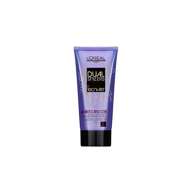 Loreal Dual Stylers Sleek and Swing, Żel wygładzający do włosów puszących się 150ml Loreal Dual Stylers Sleek and Swing, Żel wygładzający do włosów puszących się 150ml