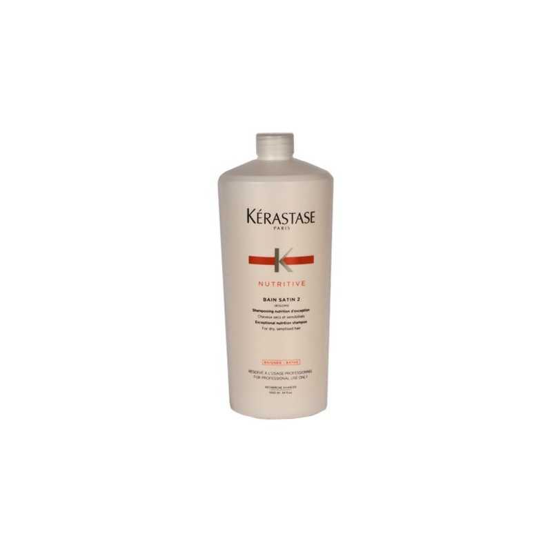 KERASTASE BAIN SATIN 2 szampon nadający połysk włosom 1000ml KERASTASE BAIN SATIN 2 szampon nadający połysk włosom 1000ml