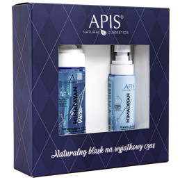 Apis Zestaw Himalayan – pielęgnacja twarzy z solą himalajską, 150ml+100ml